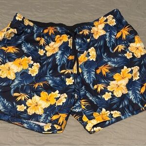 Floral Print Men's Shorts
